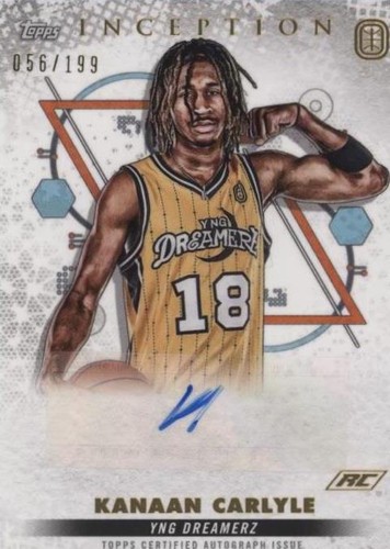 2022-23 Topps Inception OTE Overtime Elite - Kanaan Carlyle #IA-KC2