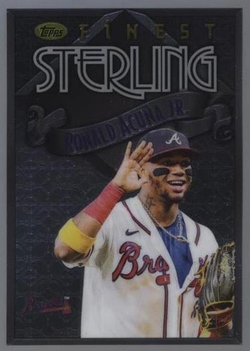 2023 Topps Finest Flashbacks - Ronald Acuña Jr. #142
