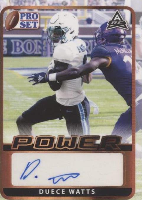 2021 Leaf Pro Set Power Duece Watts #BA-DW1