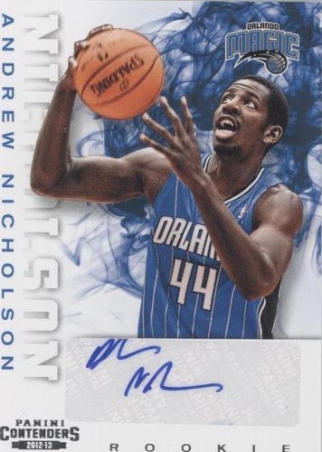 2012-13 Panini Contenders - Andrew Nicholson #218