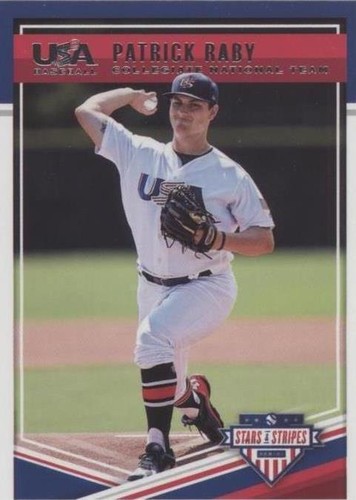 2018 Panini USA Baseball Stars & Stripes - Patrick Raby #18