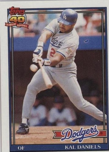 1991 Topps - Kal Daniels #245