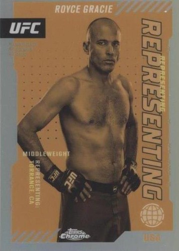 2024 Topps Chrome UFC - Royce Gracie #REP-1