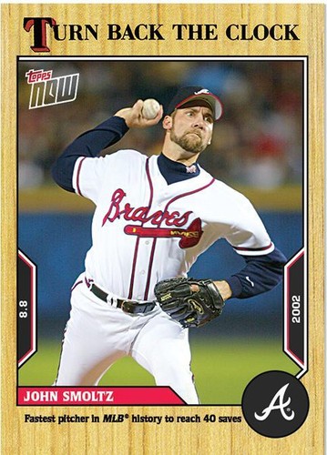 2022 Topps Now Turn Back the Clock - John Smoltz #131