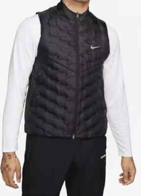 Nike Therma Fit ADV Repel AeroLoft Running Jacket Vest Men's XL FB7542-010