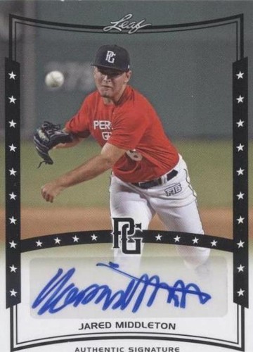 2014 Leaf Perfect Game Showcase - Jared Middleton #A-JM3