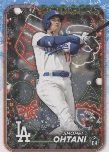 Topps Baseball Holiday mega 大谷翔平 大谷翔平 2024 Topps Holiday Mega