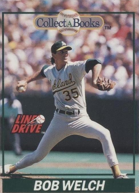 1991 Line Drive Collect-A-Books - Bob Welch #5