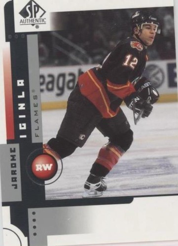 2001-02 SP Authentic - Jarome Iginla #11