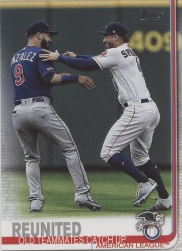 2019 Topps Update Series - George Springer Marwin Gonzalez #US173