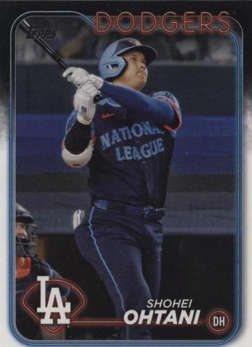 Topps - 大谷翔平　topps 2024 AllStar StitchesJersey 2024 Topps Update 2024 All-Star Game Shohei Ohtani Los