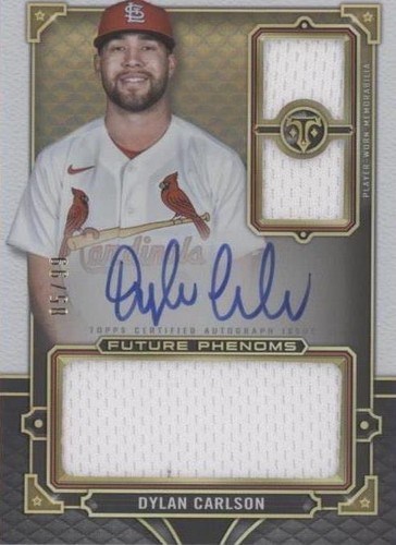 2022 Topps Triple Threads - Dylan Carlson #RFPAR-DC