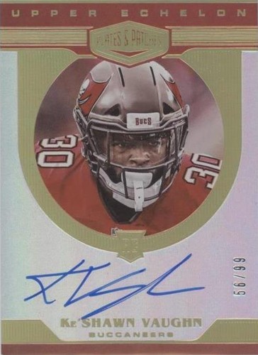 2020 Panini Plates & Patches Ke'Shawn Vaughn #UE-KV