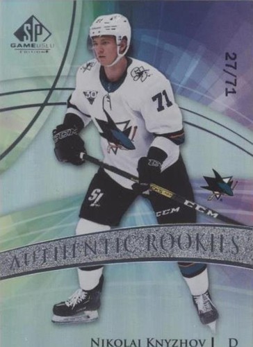 2020-21 Upper Deck SP Game Used - Nikolai Knyzhov #128