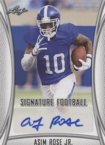 2021 Leaf Signature Asim Rose Jr. #BA-ARJ