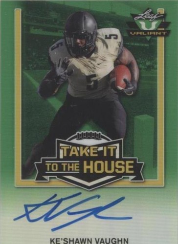 2020 Leaf Valiant Ke'Shawn Vaughn #TH-KSV