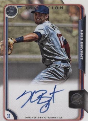 2015 Bowman Inception - Kris Bryant #BIA-KB