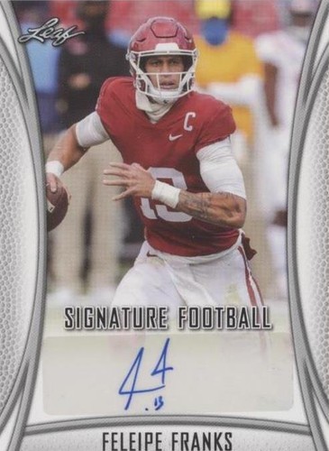 2021 Leaf Signature Feleipe Franks #BA-FF1