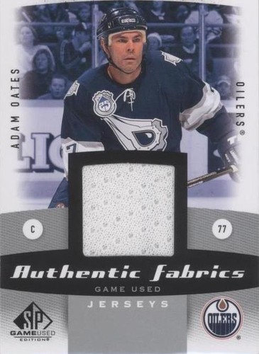 2010-11 SP Game Used Edition - Adam Oates #AF-OA