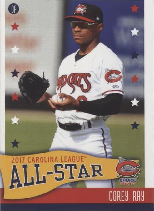 2017 Choice Carolina League All-Stars - Corey Ray #37