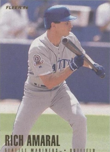 1996 Fleer - Rich Amaral #225