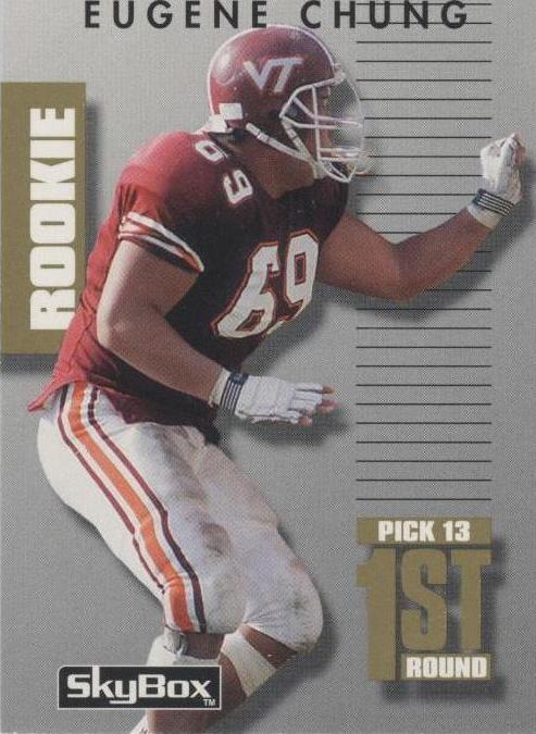 1992 Skybox Primetime Eugene Chung #296