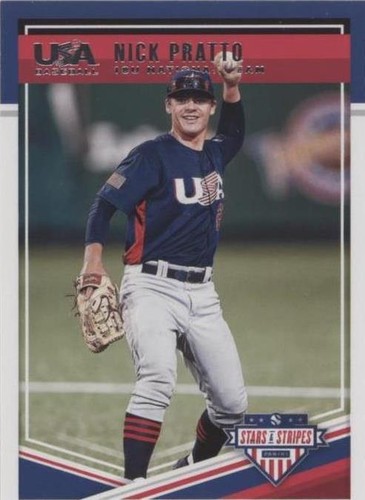 2018 Panini USA Baseball Stars & Stripes - Nick Pratto #77