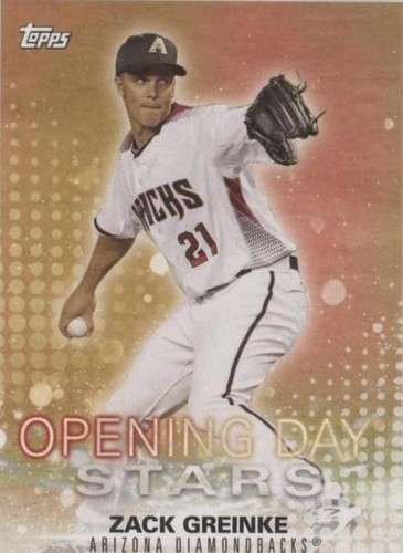 2018 Topps Opening Day - Zack Greinke #ODS-ZG