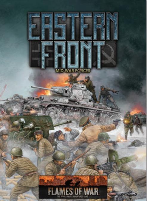 Сборник "Восточный фронт" Книга в твердом переплете Mid War Flames of War НОВИНКА