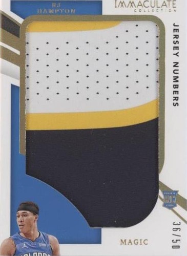 2020-21 Panini Immaculate Collection - R.J. Hampton #JP-RJH