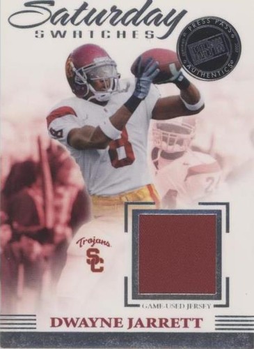 2007 Press Pass Legends Dwayne Jarrett #SS-DJ