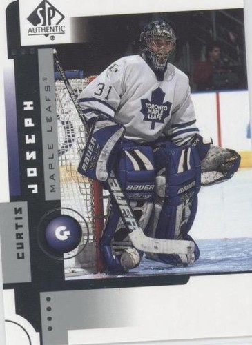 2001-02 SP Authentic - Curtis Joseph #82