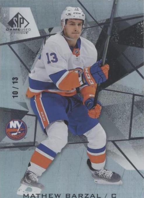 2021-22 Upper Deck SP Game Used - Mathew Barzal #80