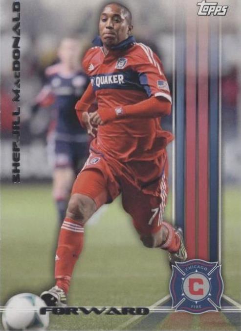2013 Topps MLS Sherjill Macdonald #20