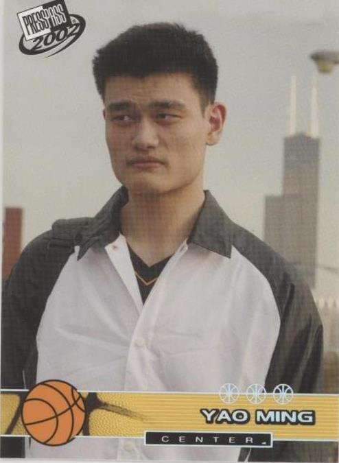 2002 Press Pass - Yao Ming #CT18