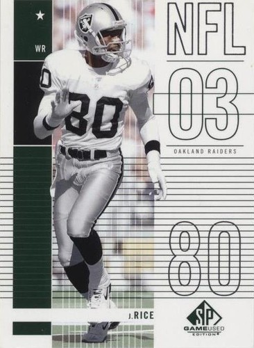 2003 SP Game Used Edition Jerry Rice #85