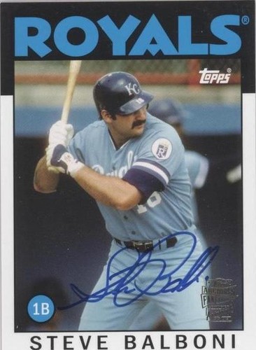 2012 Topps Archives - Steve Balboni #FFA-SB