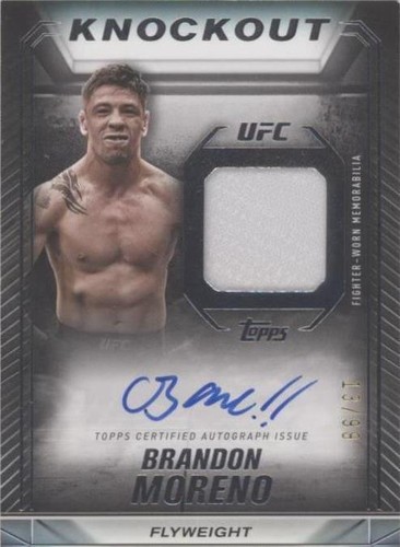 2024 Topps UFC Knockout - Brandon Moreno #KAR-BMO