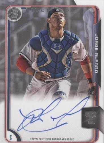 2015 Bowman Inception - Jorge Alfaro #BIA-JA