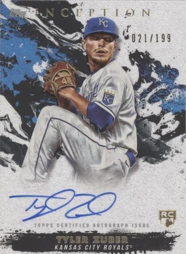 2021 Topps Inception - Tyler Zuber #RESA-TZ