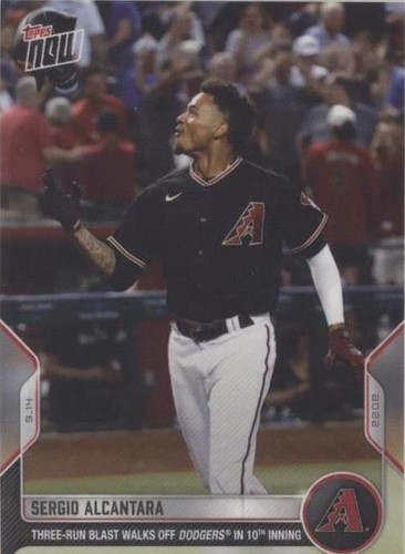 2022 Topps Now Sergio Alcantara #904 Purple Parallel #'d /25