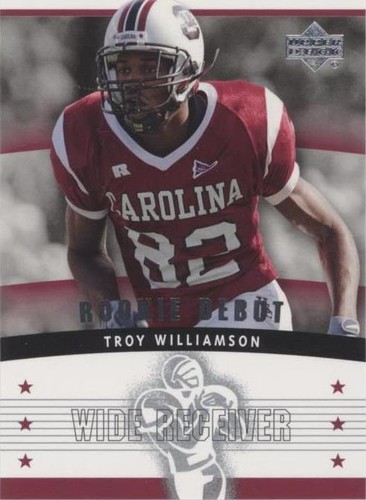 2005 Upper Deck Rookie Debut Troy Williamson #129