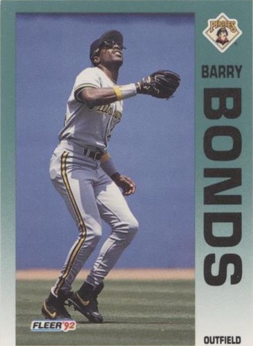 1992 Fleer - Barry Bonds #550