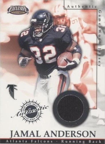 2002 Pacific Exclusive Jamal Anderson #2