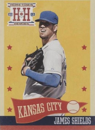 2013 Panini Hometown Heroes - James Shields #282