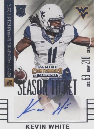 2015 Panini Contenders Draft Picks Kevin White #128