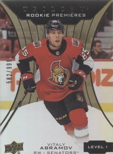 2019-20 Upper Deck Trilogy - Vitalii Abramov #63