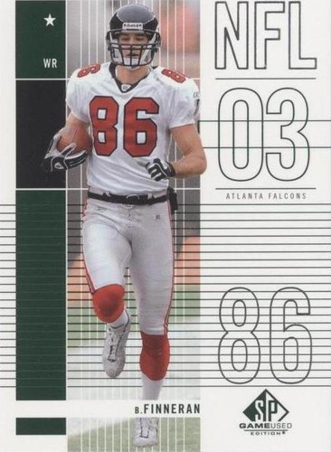 2003 SP Game Used Edition Brian Finneran #23