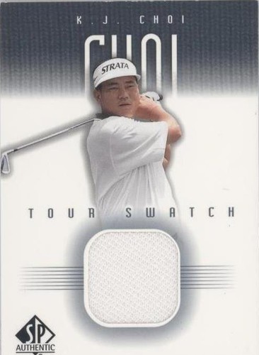 2001 SP Authentic - K.J. Choi #KJ-TS