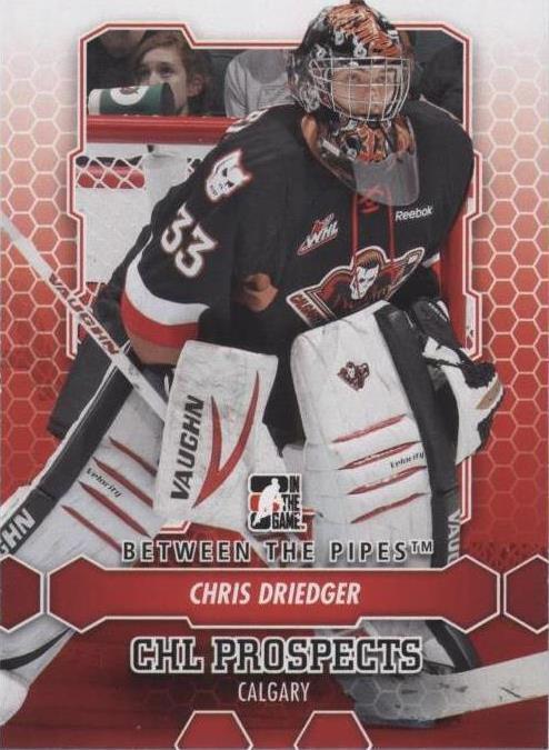 2012-13 In the Game Between the Pipes - Chris Driedger #9